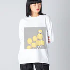 emicafenyaaaoのkiraratake ビッグシルエットロングスリーブTシャツ