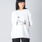 室井雑貨屋のcoffee Big Long Sleeve T-Shirt