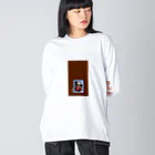 nyoposのchuLIP_TULIPs Big Long Sleeve T-Shirt