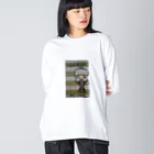 retro_nipponのレトロTOKIO　ﾃｨｰﾙｰﾑ　No1 Big Long Sleeve T-Shirt