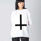 symptomaticのInverted cross ビッグシルエットロングスリーブTシャツ