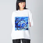 Fantastic FrogのFantastic Frog -Frozen Version- Big Long Sleeve T-Shirt