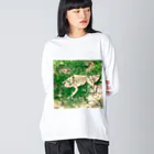 Fantastic FrogのFantastic Frog -Evergreen Version- Big Long Sleeve T-Shirt