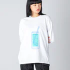 kazukiboxのしゅわしゅわ Big Long Sleeve T-Shirt