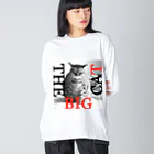 TAKUYA DESIGN WORKSのTHE BIG CAT ビッグシルエットロングスリーブTシャツ