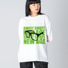 スナックキミドリ -購買部-のNew Age （キミドリ） Big Long Sleeve T-Shirt