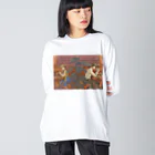 kitaooji shop SUZURI店のカフェ Big Long Sleeve T-Shirt