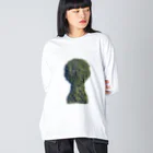 安里アンリの古墳グッズ屋さんの箸墓古墳（シンプルver.) Big Long Sleeve T-Shirt