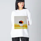 Danke Shoot Coffeeのダルゴナコーヒー ビッグシルエットロングスリーブTシャツ