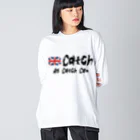 上着堂のキャッチレスリング Big Long Sleeve T-Shirt