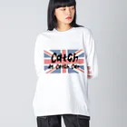 上着堂のキャッチレスリング ビッグシルエットロングスリーブTシャツ