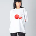 そらまめのりちご Big Long Sleeve T-Shirt