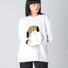 マツバラのもじゃまるなぁに？ Big Long Sleeve T-Shirt