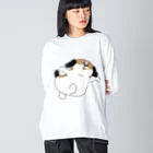 マツバラのもじゃまるあそんで Big Long Sleeve T-Shirt