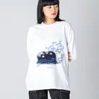 だんすだんすのミナ・ヌクッタ店のだんすだんすと海坊主 Big Long Sleeve T-Shirt