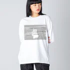 CUROGNACのにゃーjiro Big Long Sleeve T-Shirt