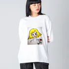 まみまりあの金髪AnimA さん ビッグシルエットロングスリーブTシャツ