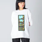 完熟トマト新聞のとまとま Big Long Sleeve T-Shirt