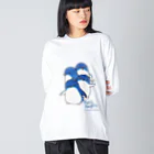 ヤママユ(ヤママユ・ペンギイナ)の赤ちゃん…じゃねェよ！！！byフェアリーペンギン Big Long Sleeve T-Shirt