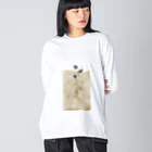 白餡のコーヒー Big Long Sleeve T-Shirt