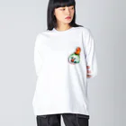 カタオカナオのスポイト帽子の妖精くん Big Long Sleeve T-Shirt