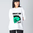 米八そばグッズショップの【米八そば】ロンドン支店【BSLT】 Big Long Sleeve T-Shirt