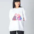 こうきしんチャンネルのROCK大名 Big Long Sleeve T-Shirt