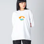 satomimitsukiのアマビナちゃん 枠なしカラー Big Long Sleeve T-Shirt