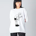 onji_goodsの切り替える Big Long Sleeve T-Shirt