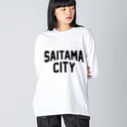 JIMOTO Wear Local Japanのsaitama CITY　さいたまファッション　アイテム ビッグシルエットロングスリーブTシャツ