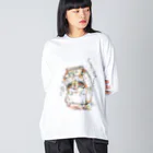 紫鹿庵のおいしかった牛乳 Big Long Sleeve T-Shirt