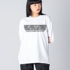 【公式】デリバリーシステムグッズの「シンプルタイトル」シリーズ Big Long Sleeve T-Shirt