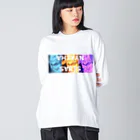 BOOCHA&NYACHAのSEBAS NYACHA ビッグシルエットロングスリーブTシャツ