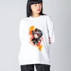 時田真実の時田真実Birthday Live2020グッズ Big Long Sleeve T-Shirt