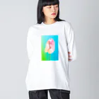 ShotaMiyakeの花の写真(アンスリウム) Big Long Sleeve T-Shirt