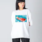 中島悠里 (yuri nakajima)のハイウェイスター Big Long Sleeve T-Shirt