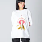 tottoのHiwaii／魅惑のイチジク×バナナ Big Long Sleeve T-Shirt