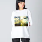 mizuphoto galleryの鏡の世界 Big Long Sleeve T-Shirt