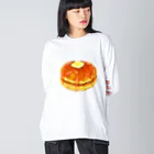 eyescreamのホットケーキ Big Long Sleeve T-Shirt