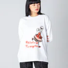 ウサネコのノンカクテル　シャーリー・テンプル Big Long Sleeve T-Shirt