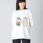 倉田けいのトロピカル Big Long Sleeve T-Shirt