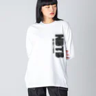 ho-pのノーブラTバック Big Long Sleeve T-Shirt