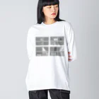 goo×gooの夜のベランダ Big Long Sleeve T-Shirt