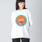 ぶひぶひんのぶひぶひんちゃん ビッグシルエットロングスリーブTシャツ