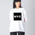 AMINOR (エーマイナー)のNYC melting ビッグシルエットロングスリーブTシャツ