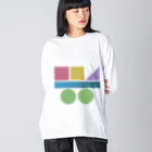 kinoao shopのつみき Big Long Sleeve T-Shirt