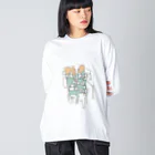 都会のぷらなりあ  officialのYoi-Yoi Big Long Sleeve T-Shirt