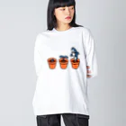 サメ わりとおもいのサメの育て方 Big Long Sleeve T-Shirt