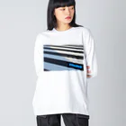 photo-kiokuの横断歩道 Big Long Sleeve T-Shirt