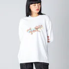 ねぼすけやのヤマネたちのおひるね Big Long Sleeve T-Shirt